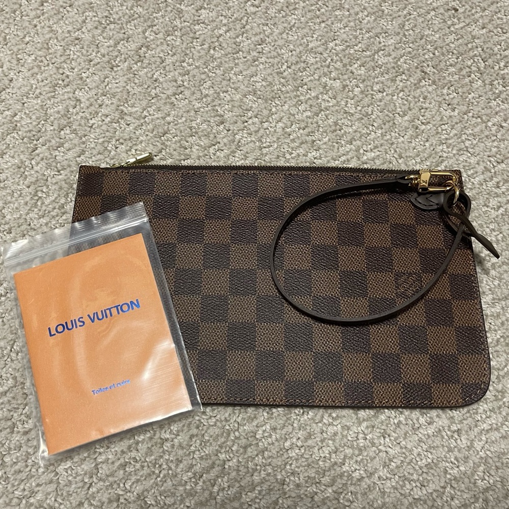 Louis Vuitton Damier Ebene Pouch Wristlet